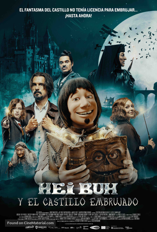 Hui Buh und das Hexenschloss - Spanish Movie Poster