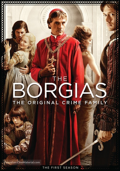 &quot;The Borgias&quot; - DVD movie cover