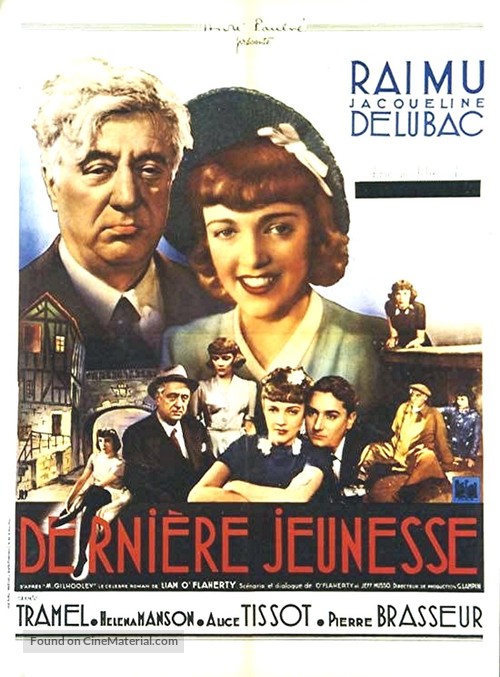 Dernière jeunesse (1939) French movie poster