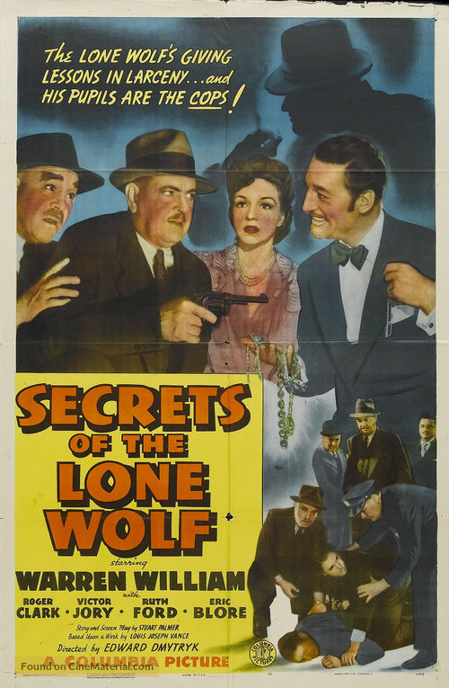 Secrets of the Lone Wolf - Movie Poster