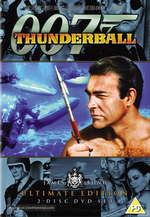 Thunderball - British DVD movie cover