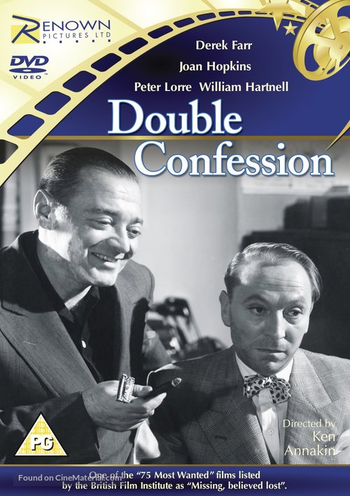 Double Confession - British DVD movie cover