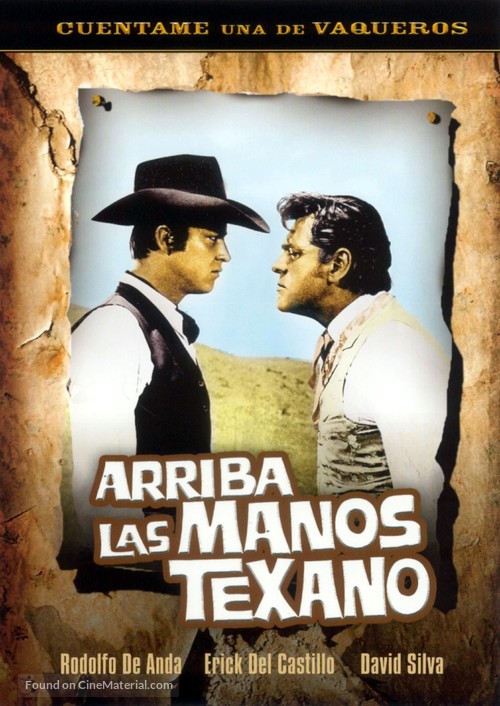 Arriba las manos Texano - Mexican DVD movie cover