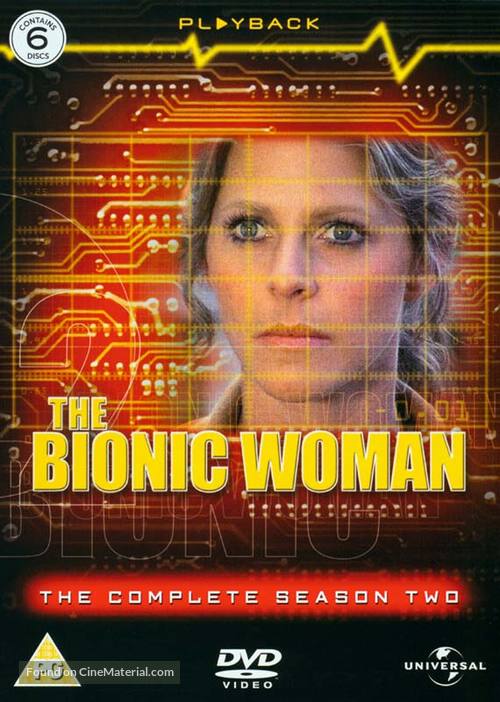 &quot;The Bionic Woman&quot; - British DVD movie cover