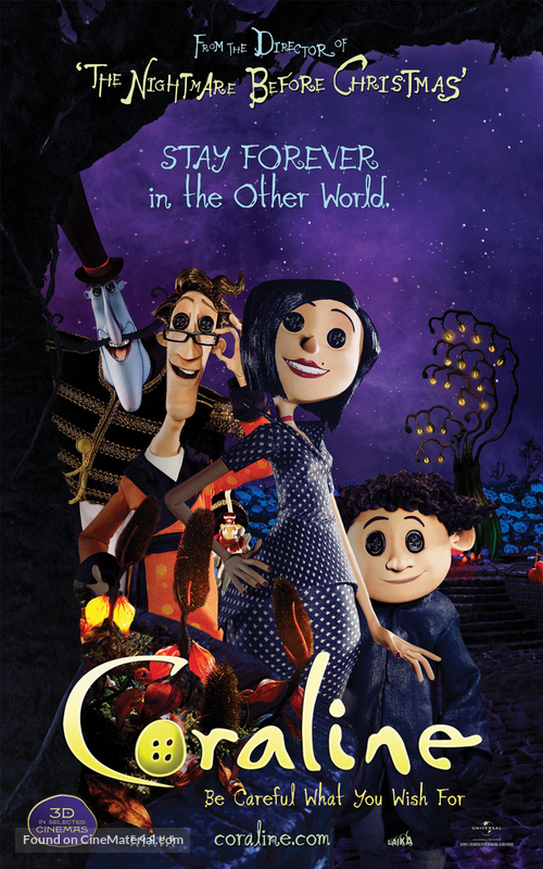 Coraline - Movie Poster