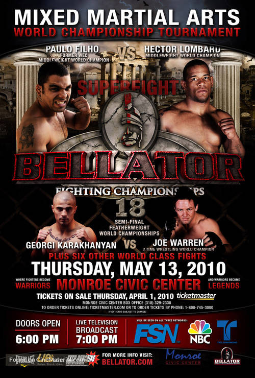 &quot;Bellator Fighting Championships&quot; - Movie Poster