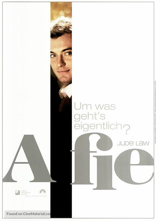 Alfie - German Movie Poster