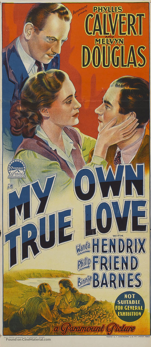 My Own True Love - Australian Movie Poster