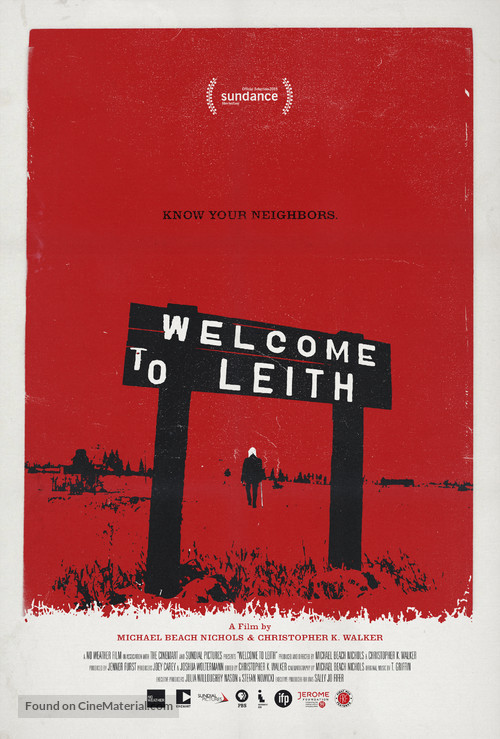 Welcome to Leith - Movie Poster