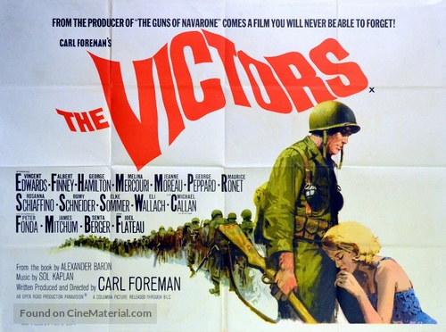 The Victors - British Movie Poster