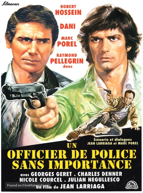 Un officier de police sans importance - French Movie Poster