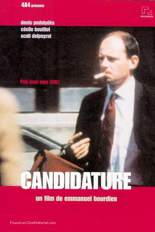 Candidature - French DVD movie cover