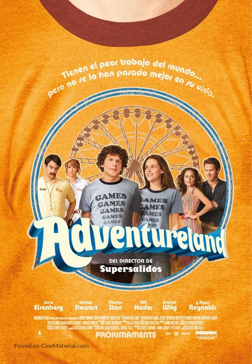 Adventureland - Spanish Movie Poster