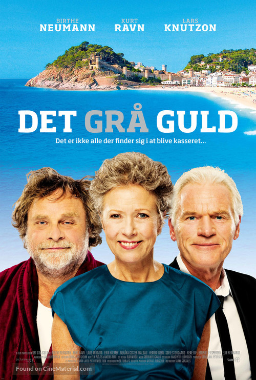 Det gr&aring; guld - Danish Movie Poster