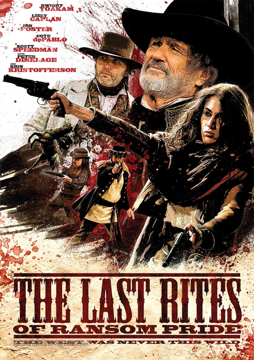 The Last Rites of Ransom Pride - Finnish DVD movie cover