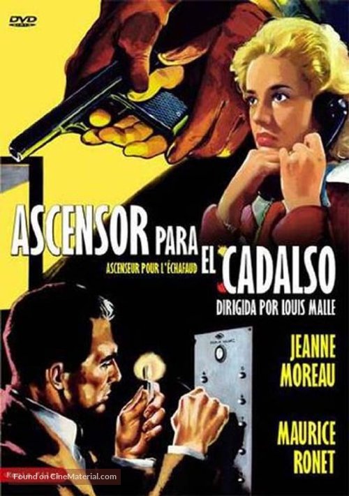 Ascenseur pour l&#039;&eacute;chafaud - Spanish Movie Cover