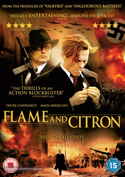 Flammen &amp; Citronen - British Movie Cover
