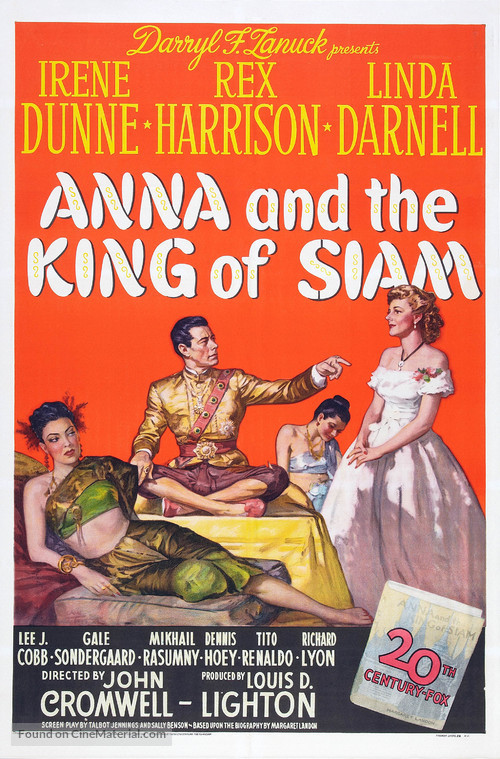 Anna and the King of Siam - Movie Poster