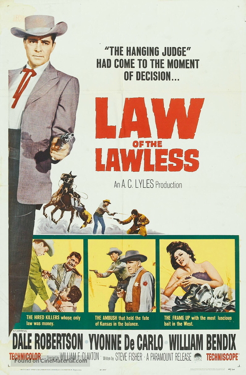 Law of the Lawless - Movie Poster