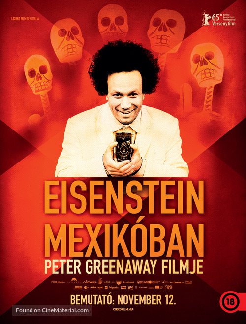 Eisenstein in Guanajuato - Hungarian Movie Poster