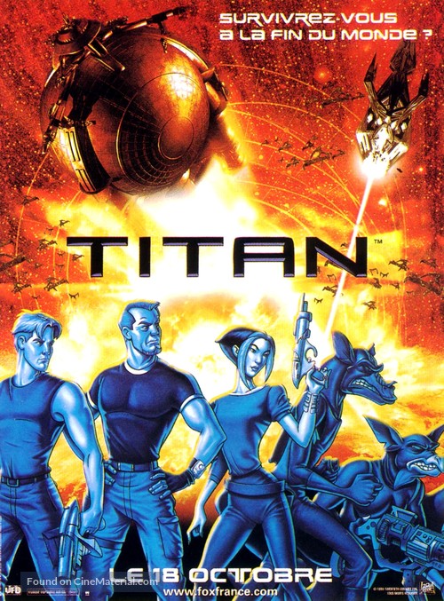 Titan A.E. - French Movie Poster