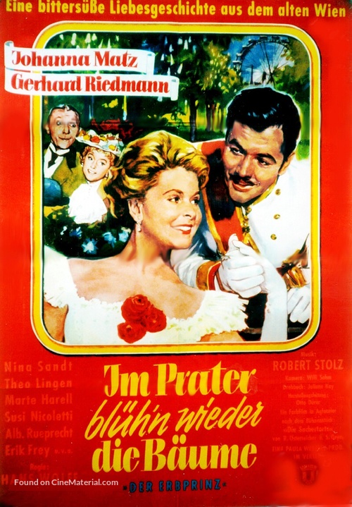Im Prater bl&uuml;h&#039;n wieder die B&auml;ume - German Movie Poster