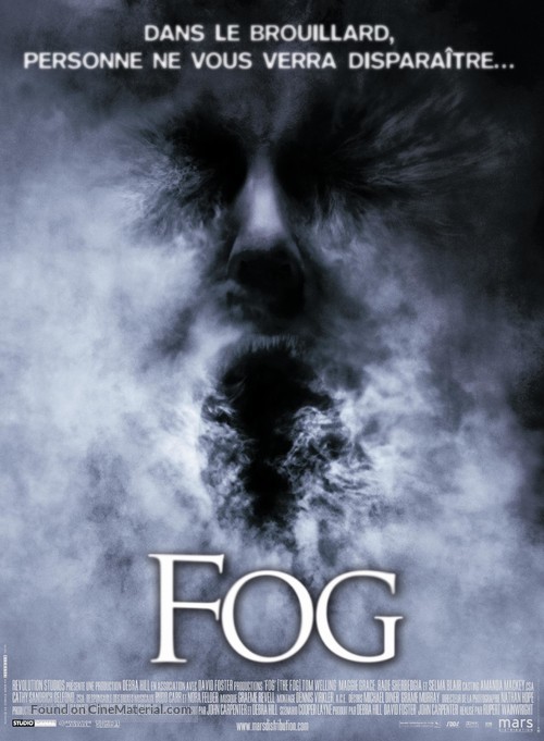 The Fog - French Movie Poster