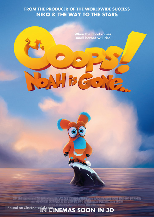 Ooops! Noah is gone... - Irish Movie Poster