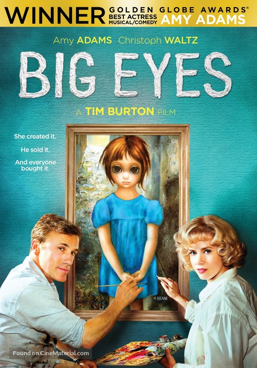 Big Eyes - DVD movie cover