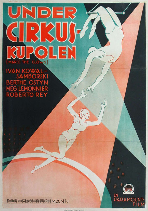 Camp volant - Swedish Movie Poster