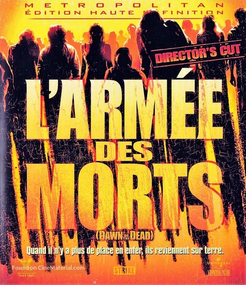 Dawn Of The Dead - French Movie Cover