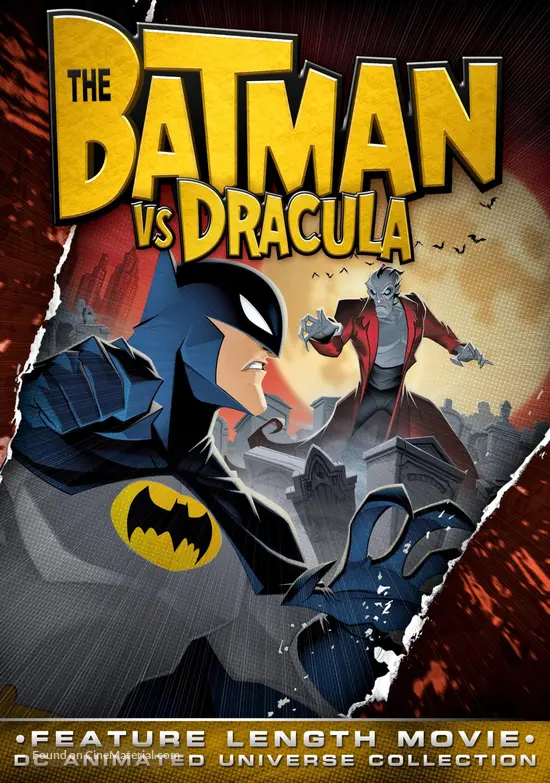 The Batman vs Dracula: The Animated Movie - DVD movie cover