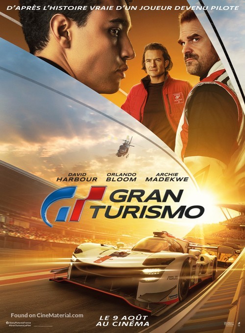 Gran Turismo - French Movie Poster