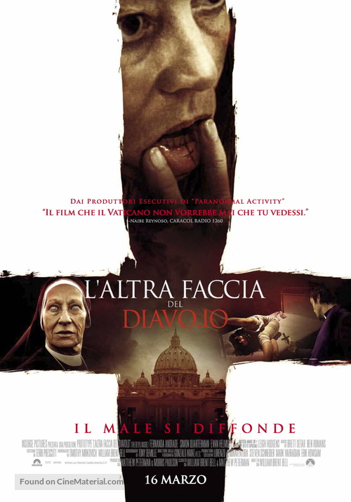 The Devil Inside - Italian Movie Poster