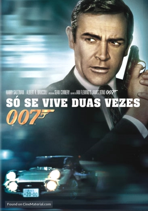 You Only Live Twice - Portuguese DVD movie cover