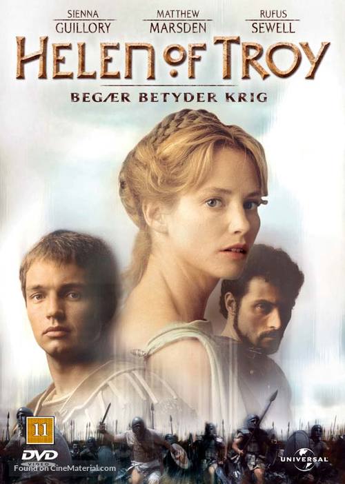 Helen of Troy - Danish DVD movie cover