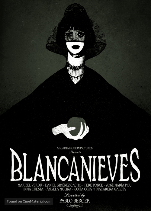 Blancanieves - British Movie Poster