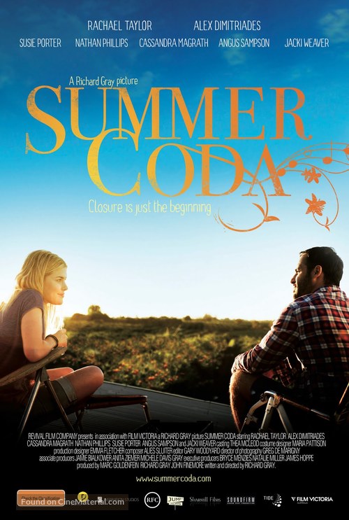 Summer Coda - Australian Movie Poster