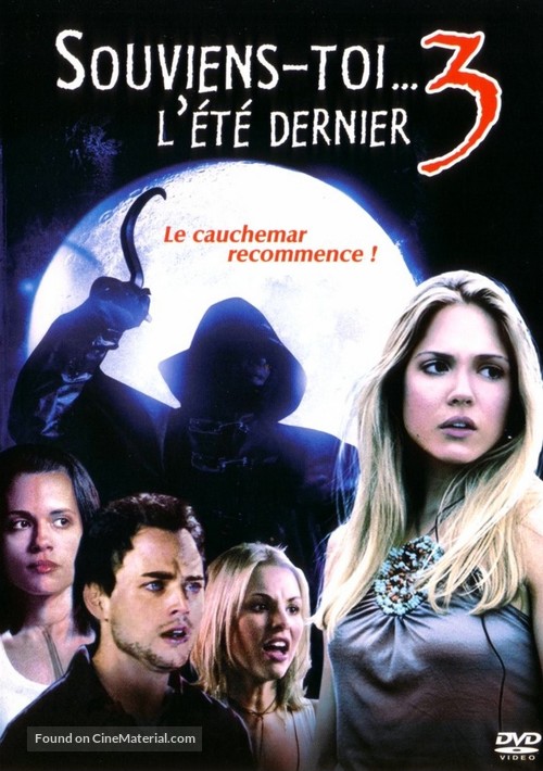 I'll Always Know What You Did Last Summer - French DVD movie cover