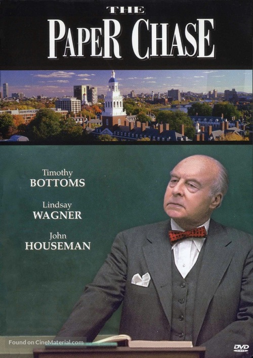 The Paper Chase - DVD movie cover