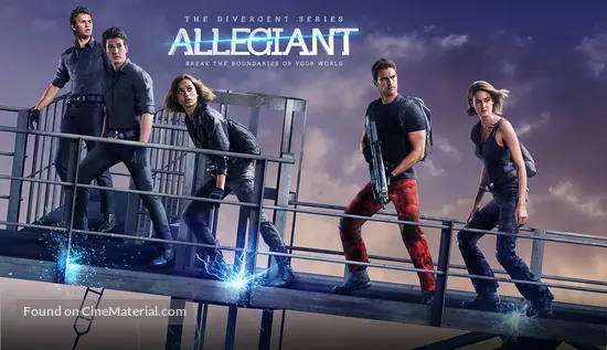 The Divergent Series Allegiant 16 Movie Poster The Divergent Series Allegiant 16 Movie Poster