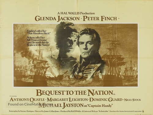 Bequest to the Nation - British Movie Poster