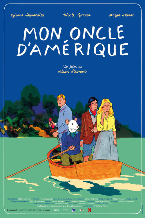 Mon oncle d&#039;Am&eacute;rique - French Re-release movie poster