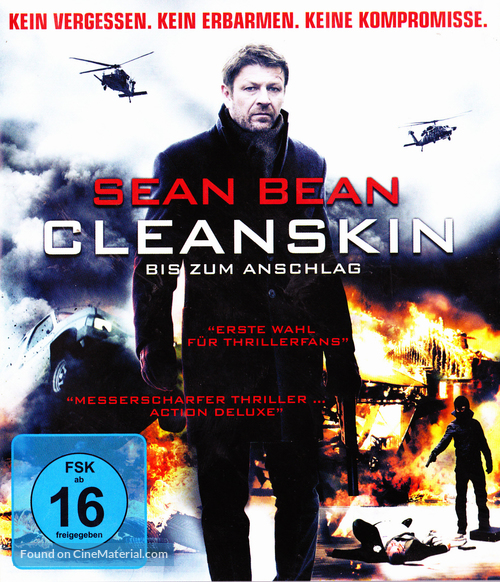 Cleanskin - German Blu-Ray movie cover