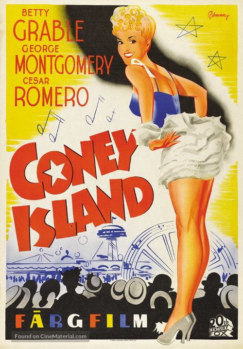 Coney Island - Swedish Movie Poster
