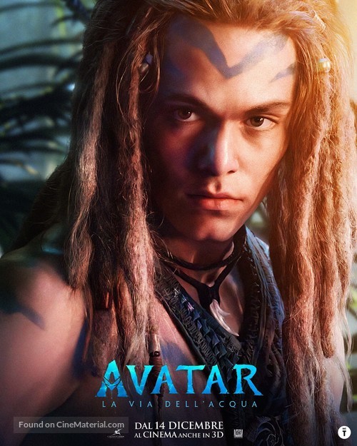 Avatar: The Way of Water - Italian Movie Poster