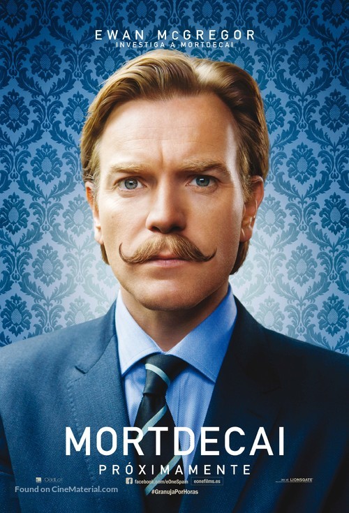 Mortdecai - Spanish Movie Poster