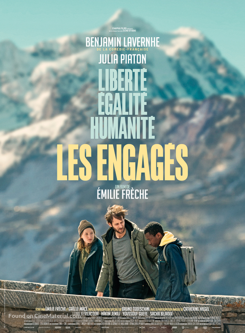 Les engag&eacute;s - French Movie Poster