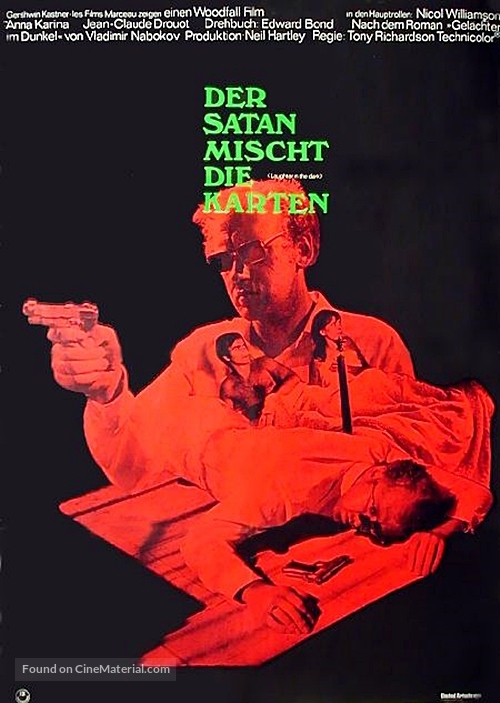 Laughter in the Dark - German Movie Poster
