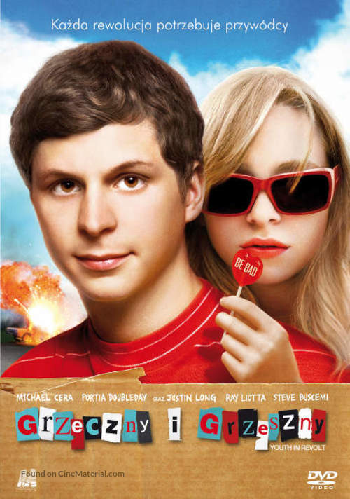 Youth in Revolt - Polish DVD movie cover